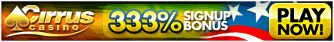 Cirrus - USA Players Welcome (333% Bonus + $25 Chip)